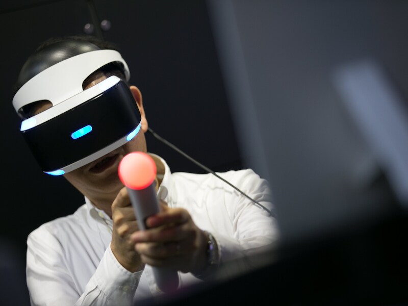 PlayStation was een van de eerste consoles die groot inzette op virtual reality.