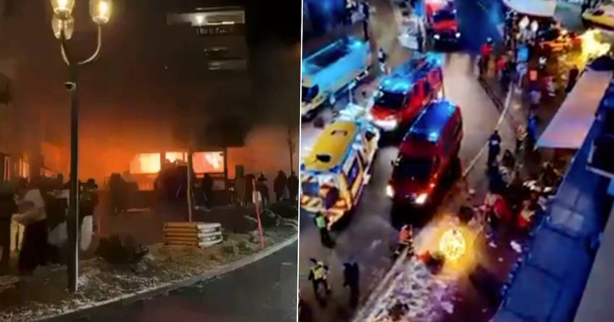 Schweizer Notrufnummer erhielt innerhalb von 1,5 Stunden 171 Notrufe wegen des schrecklichen Vorfalls in Crans-Montana: „Ich glaube, ich bin verbrannt worden“ | International | HLN.be