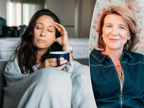 Slaaparts dr. Inge Declercq (UZA, rechts) schetst uur per uur hoe je dag er best uitziet na een slechte nacht.