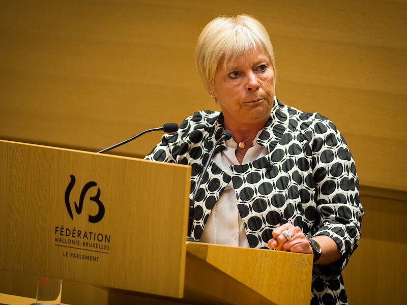 Isabelle Simonis (PS), minister van Vrouwenrechten en Gelijke kansen in de Franse gemeenschapsregering.