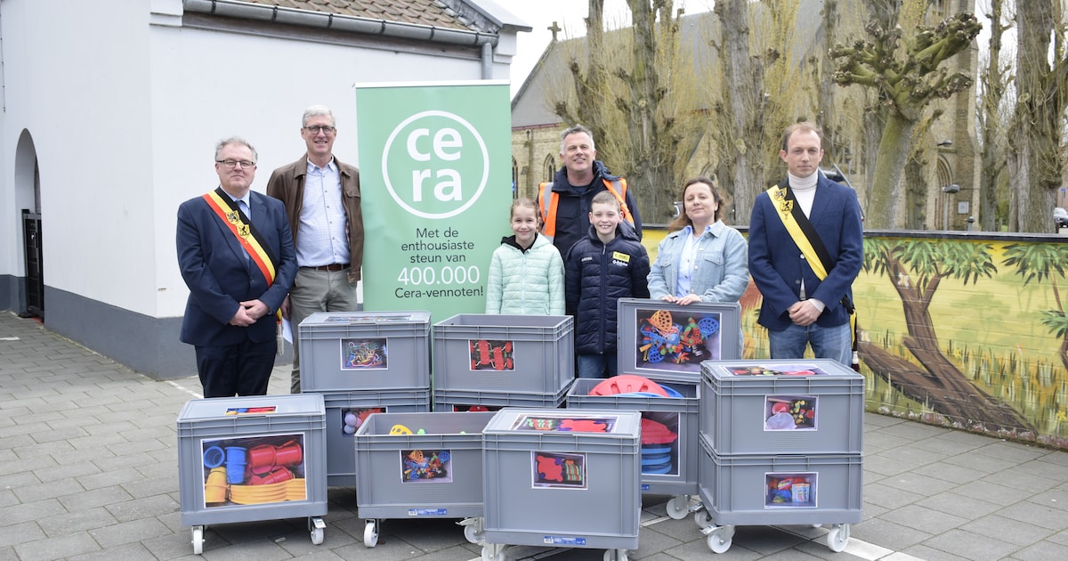 Speelplezier verzekerd op de speelplaats van De Pagaaier