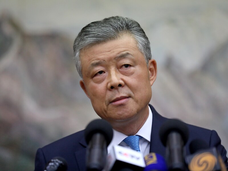 Chinese ambassadeur Liu Xiaoming 