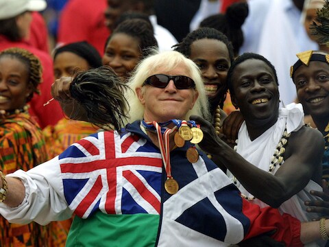 Jimmy Savile in 2002.