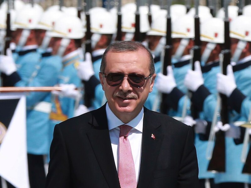 De Turkse president Recep Tayyip Erdogan.