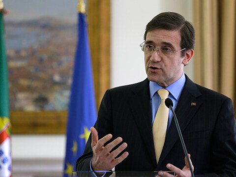 Premier Pedro Passos Coelho.