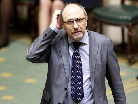 Johan Vande Lanotte (sp.a), minister van Economie.