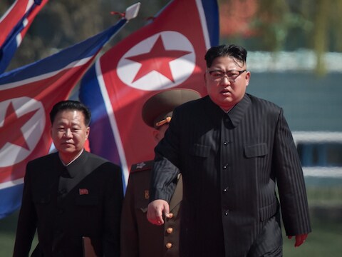 Archiefbeeld Noord-Koreaanse leider Kim Jong-Un