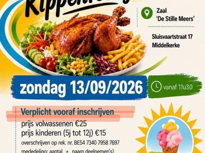 RESPECT organiseert kippenfestijn op zondag 13 september