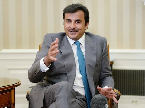 Tamim bin Hamad al-Thani.