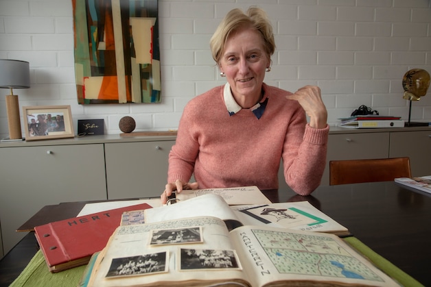 Christine Baeyens ontdekte in de oude logboeken van Prins Boudewijn dat de scoutsgroep waarschijnlijk al in 1919 bestond.