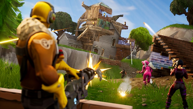Nog een beeld van Fortnite