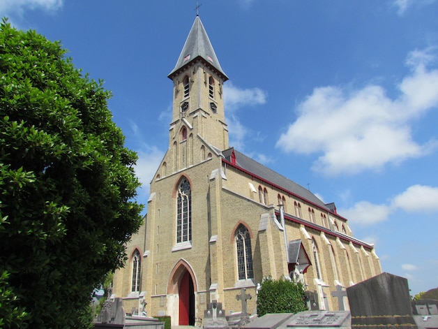 De Sint-Rikierskerk in Bredene.