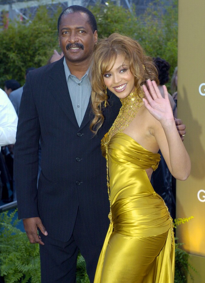 Beyoncé en haar vader Mathew.
