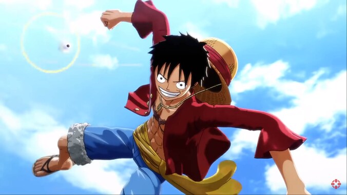 Screenshot uit de lanceertrailer van 'One Piece: World Seeker'.