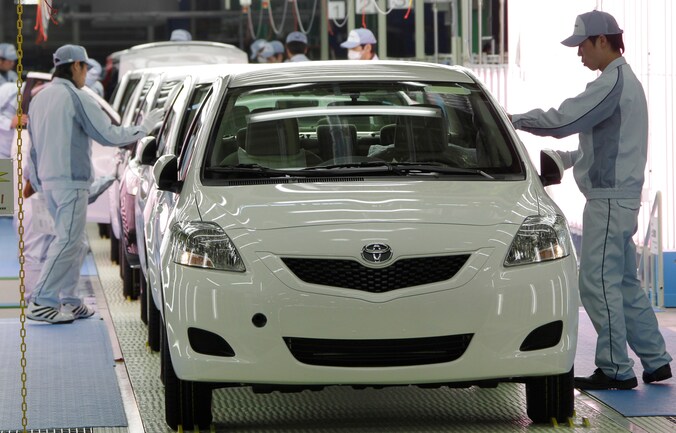 Voorlopig wordt de Yaris nog geproduceerd in Japan
