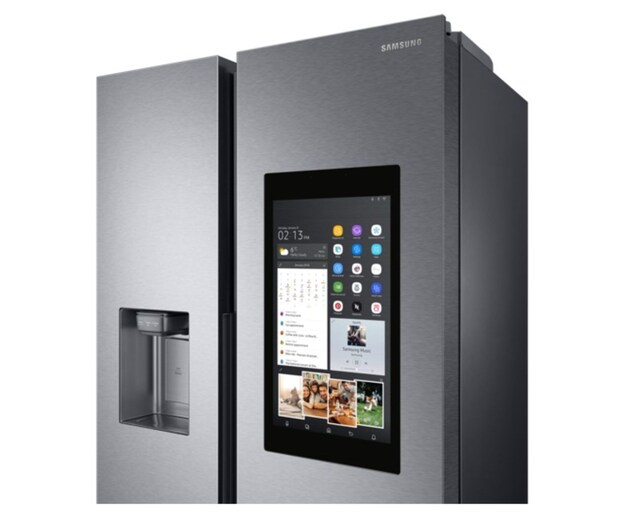 Als het wat gekker en slimmer mag deze koelkast van Samsung heeft een touchscreen en een internetverbinding