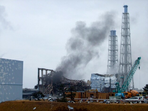 Op 21 maart kwam er rook uit de derde reactor.