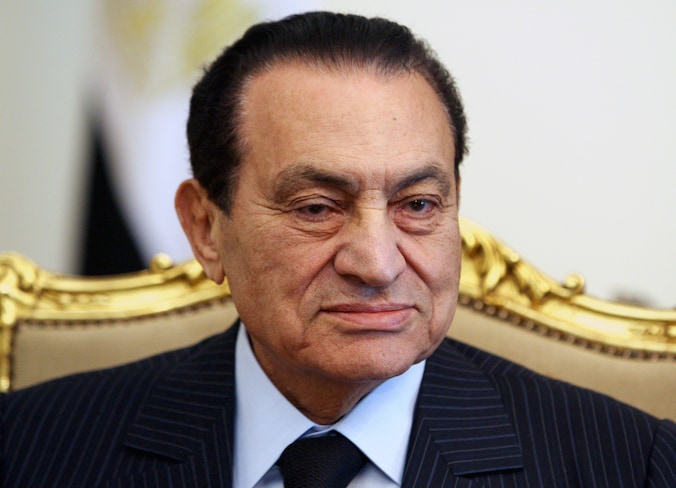 Hosni Moebarak.