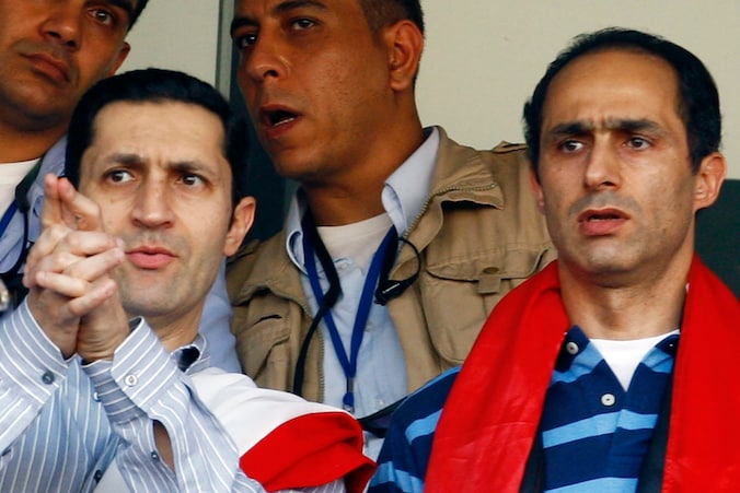 Alaa en Gamal Moebarak.