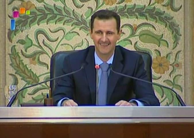 De Syrische president Bashar al-Assad.