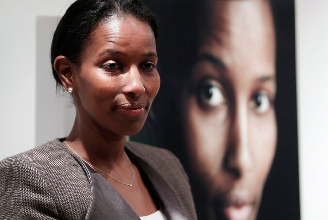 Ayaan Hursi Ali op 18 april 2011 in Madrid.