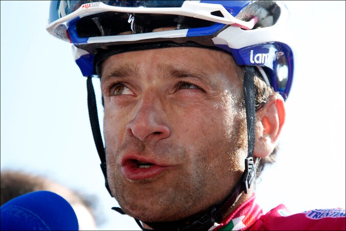 Michele Scarponi is na de uitspraak van het TAS de winnaar van de Giro 2011.