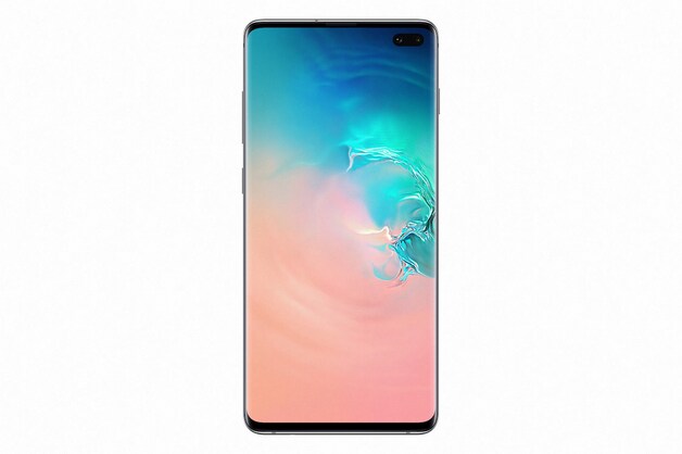 De Galaxy S10+.