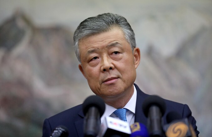 Chinese ambassadeur Liu Xiaoming 