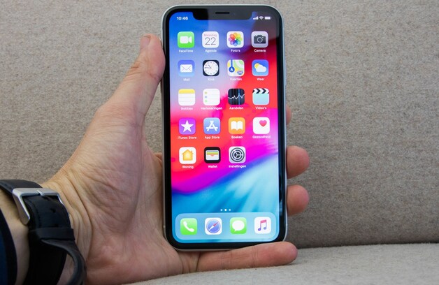 De iPhone XR.