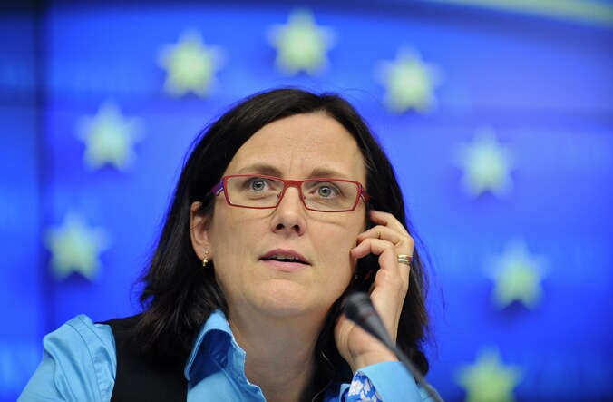 Cecilia Malmström, EU-commissaris voor Binnenlandse Zaken.