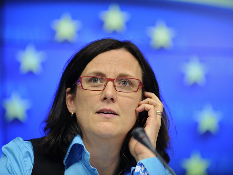 Cecilia Malmström, EU-commissaris voor Binnenlandse Zaken.
