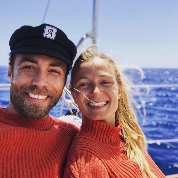 James Middleton en zijn verloofde Alizee.