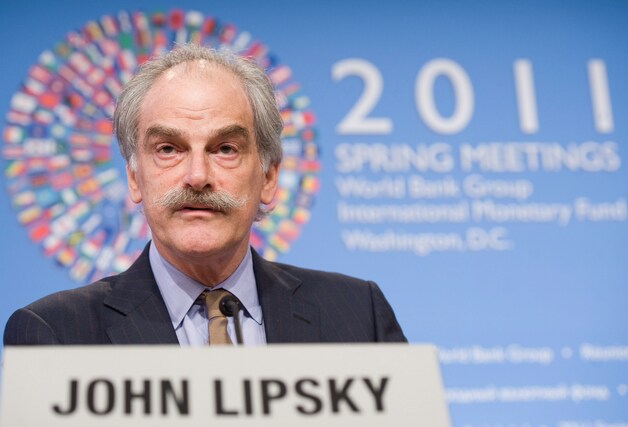John Lipsky neemt de leiding van het IMF over.