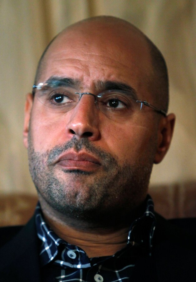 Kadhafi's zoon Saif al-Islam.