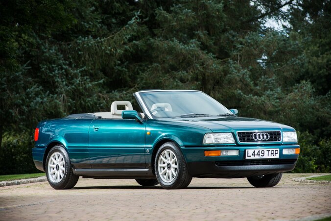 De Audi 80 Cabriolet van prinses Diana