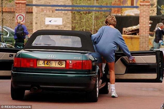 De Audi 80 van prinses Diana