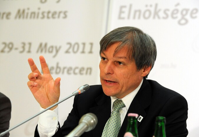 Dacian Ciolos, eurocommissaris voor Landbouw.