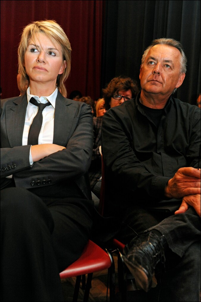 Advocate Christine Mussche en journalist Roel Verschueren, zelf slachtoffer van misbruik in de kerk.