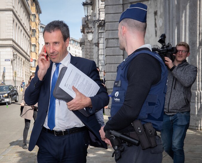 Minister van Buitenlandse Zaken Philippe Goffin (MR).