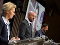 Europees Commissievoorzitter Ursula von der Leyen en Europees president Charles Michel reageren erg negatief op de nieuwe veiligheidswet.
