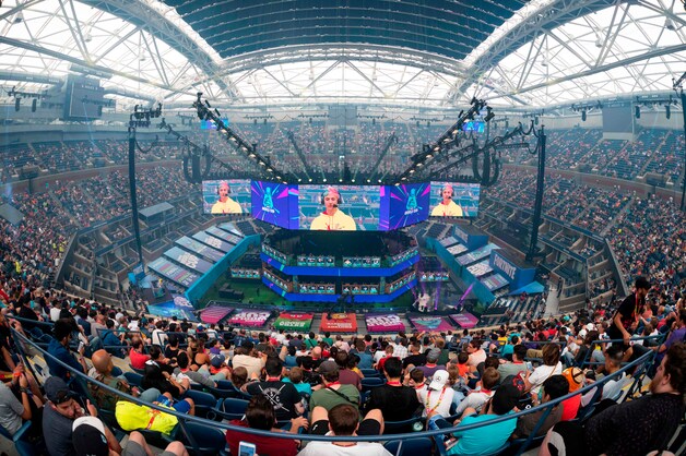 Archiefbeeld. Het Wereldkampioenschap Fortnite in New York. (27/07/2020)