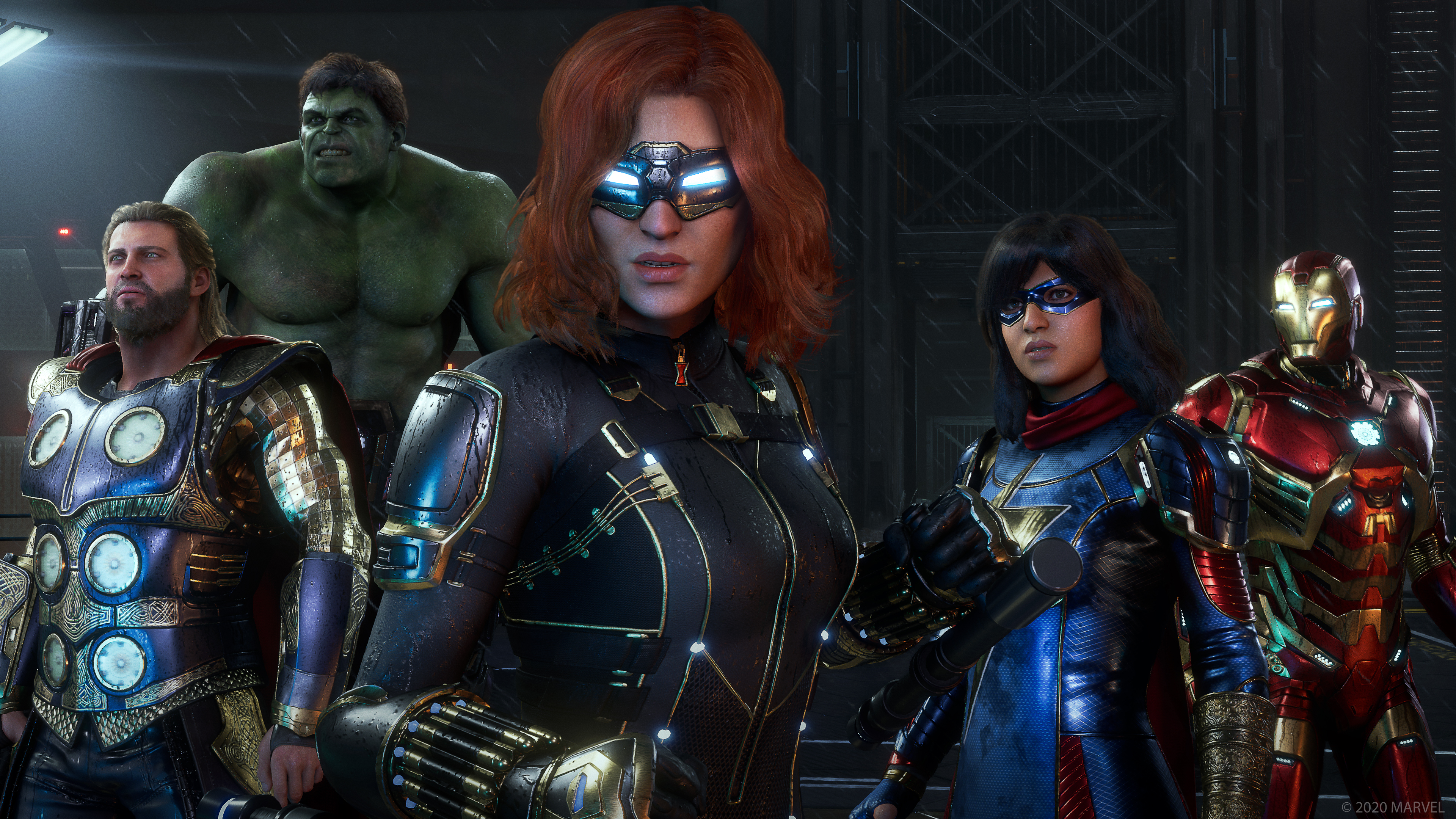 Gedurende een flink stuk van de verhaallijn van 'Marvel's Avengers' probeer je de helden weer bij elkaar te krijgen.