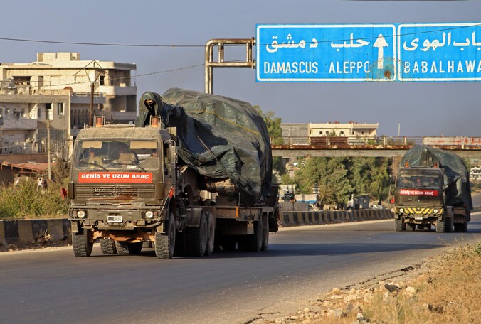 Illustratiebeeld van een militaire tank in Syrië.