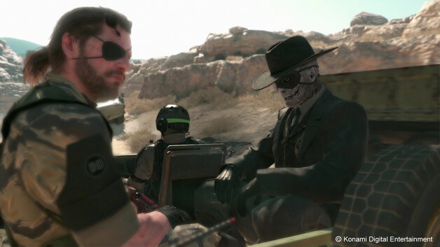 Beeld uit 'Metal Gear Solid V'.