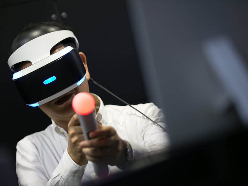 PlayStation was een van de eerste consoles die groot inzette op virtual reality.