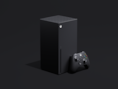 De zuilvormige Xbox Series X.