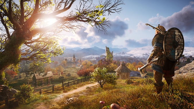 Het middeleeuwse Engeland werd op een bloedmooie manier in de gamewereld van 'Valhalla' omgezet.