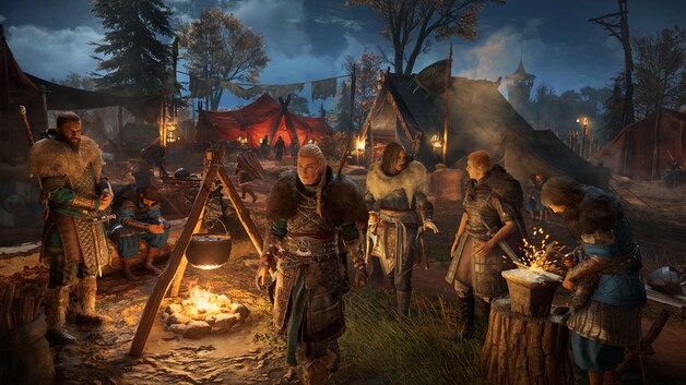 De nederzetting van de speler is belangrijk in de game.
