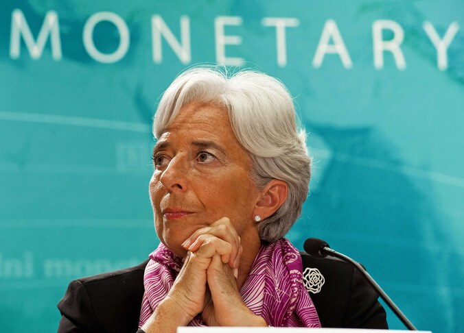 IMF-topvrouw Christine Lagarde.