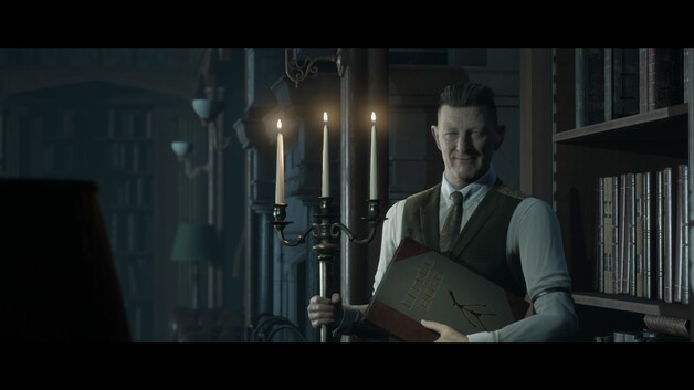 De Curator, die alle verhalen in de Dark Pictures-reeks vertelt: "Ik hou van een goeie begrafenis."